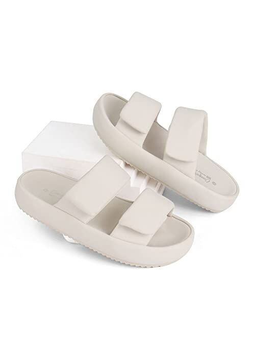 Ortho+rest Women Orthopedic Slides Sandals Adjustable Strap Sandals Comfortable Walking Sandals