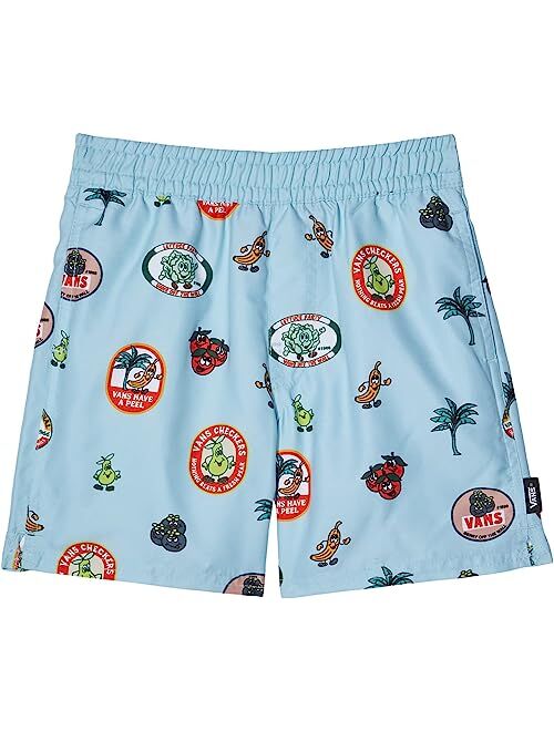 Vans Kids Primary Print Elastic Boardshorts (Toddler/Little Kids/Big Kids)