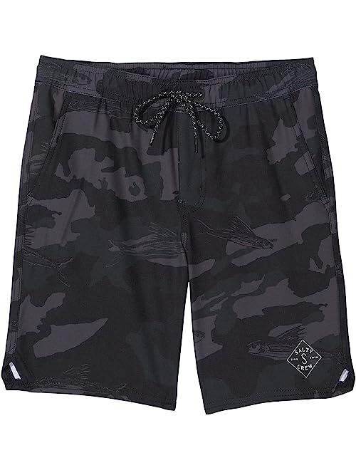 Salty Crew Lowtide Elastic Boardshorts (Little Kids/Big Kids)