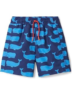 Kids Block Whales Swim Trunks (Toddler/Little Kids/Big Kids)