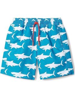 Kids Hungry Sharks Swim Trunks (Toddler/Little Kids/Big Kids)