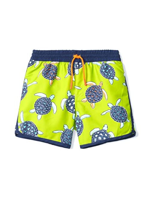 Hatley Kids Tropical Turtles Swim Shorts (Toddler/Little Kids/Big Kids)