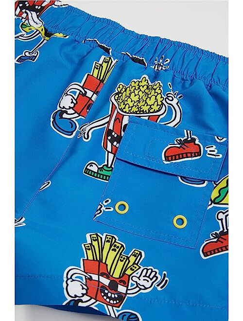 Stella McCartney Kids Food Swim Shorts (Toddler/Little Kids/Big Kids)