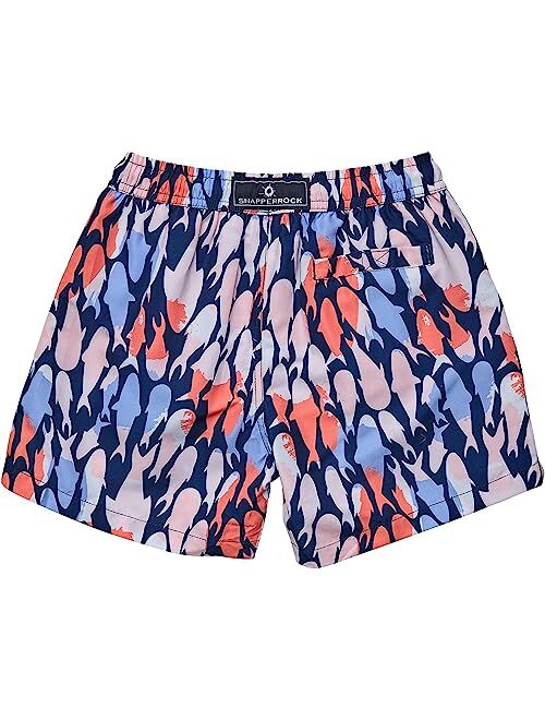 Snapper Rock Fish Frenzy Volley Boardshorts (Toddler/Little Kids/Big Kids)