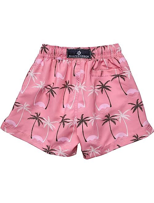 Snapper Rock Palm Paradise Sustainable Volley Boardshorts (Toddler/Little Kids/Big Kids)