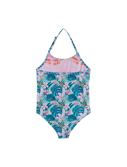 ANDY & EVAN Toddler/Child Girls Reversible Floral Print One Piece Swimsuit