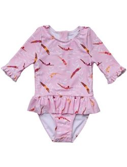 SNAPPER ROCK Baby Girls Diving Diva Skirt Surf Suit