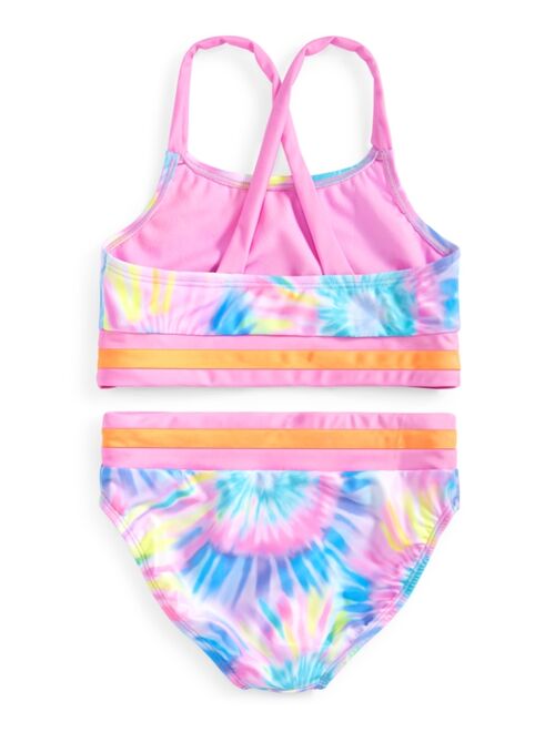 BREAKING WAVES Big Girls 2-Pc. Star Bright Swimsuit