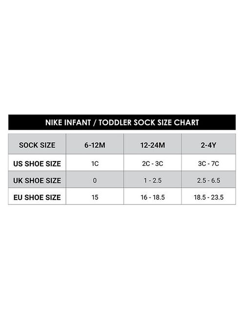 Baby / Toddler Nike 6 Pack Ankle Socks