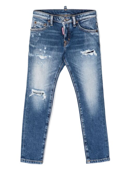 Dsquared2 Kids mid-rise skinny jeans