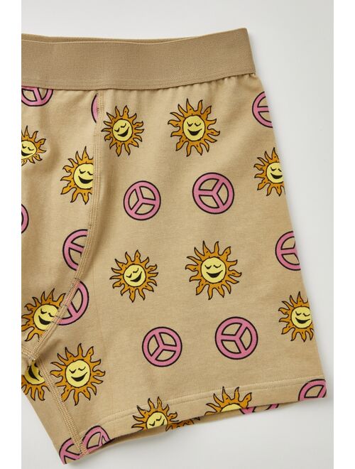 Allover Sun & Peace Icon Boxer Brief