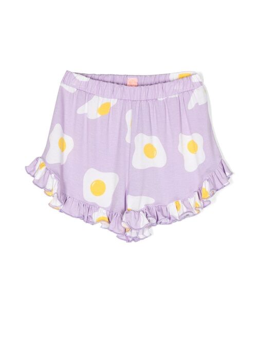 WAUW CAPOW by BANGBANG Augusta egg-print shorts