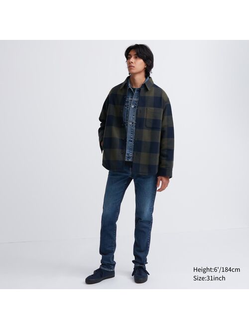 UNIQLO Denim Solid Lightweight Slim-Fit Jeans