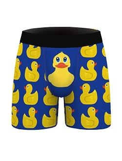 Ainuno Novelty Boxers Mens Funny Boxer Briefs Underwear Gag Gifts for Men No Fly