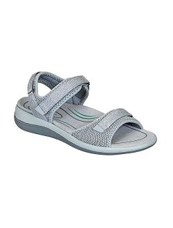 Arch Support Sandals for Women, Ideal for Heel and Foot Pain Relief. Therapeutic Design with Arch Support, Arch Booster, Cushioning Ergonomic Sole & Extended Wi