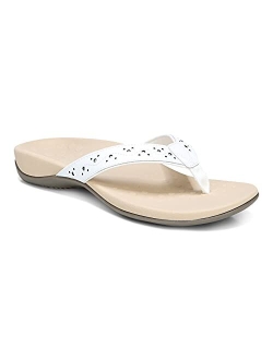 Women's Flip Flop Aliza Sandal Comfortable Sandals That Includes a Built-in Arch Support Orthotic Footbed that Corrects Pronation, helps Heel Pain Relief, and Plan