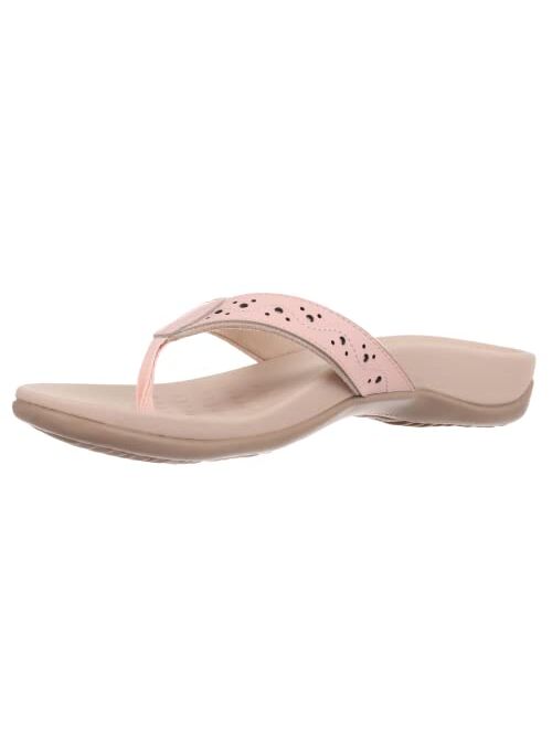 Vionic Women's Flip Flop Aliza Sandal Comfortable Sandals That Includes a Built-in Arch Support Orthotic Footbed that Corrects Pronation, helps Heel Pain Relief, and Plan