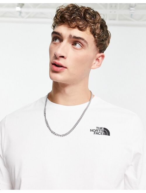 The North Face Sketch Box t-shirt in white - Exclusive to ASOS