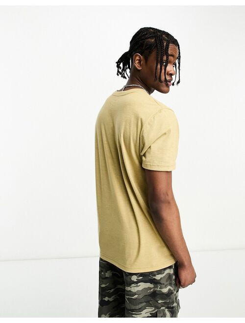 The North Face chest logo T-shirt in stone