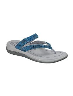 Arch Support Toe Post Flip Flops for Women, Ideal for Heel and Foot Pain Relief. Therapeutic Design with Arch Support, Arch Booster, Cushioning Ergonomic Sole &