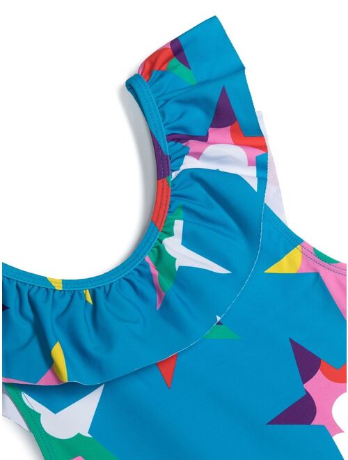 Stella McCartney Kids star-print swimsuit