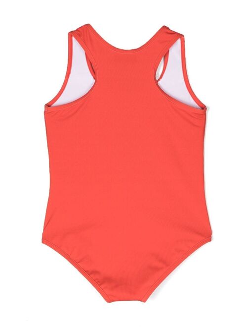 Moschino Kids logo-print swimsuit