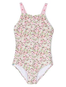 Nakia floral-print swimsuit