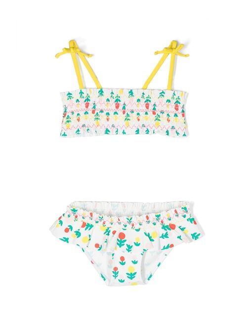 Stella McCartney Kids flower-print bikini set