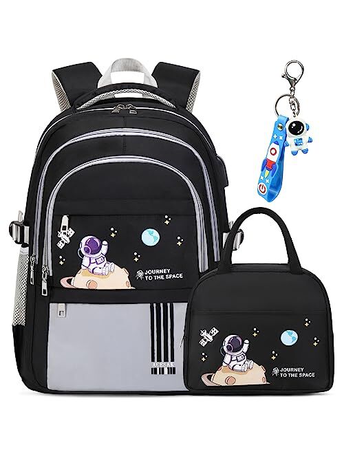 ACESAK Backpack for Boys - Boy Backpack Schoolbag for Boys Kids Children Teens Girls Elementary Middle School Bags, Waterproof Lightweight Kids Bookbag Backpacks Casual D