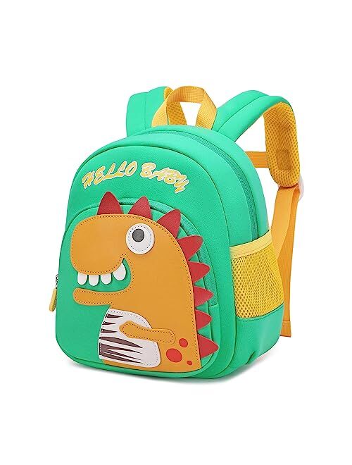 MUSEVOS Premium Girls' School Backpack - Cute Unicorn Design Toddler Backpack for Ages 2-4 Real Littles Inspired