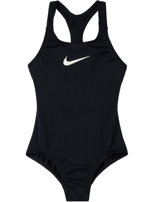 Nike Kids Black Essential Big Kids One-Piece Swimsuit