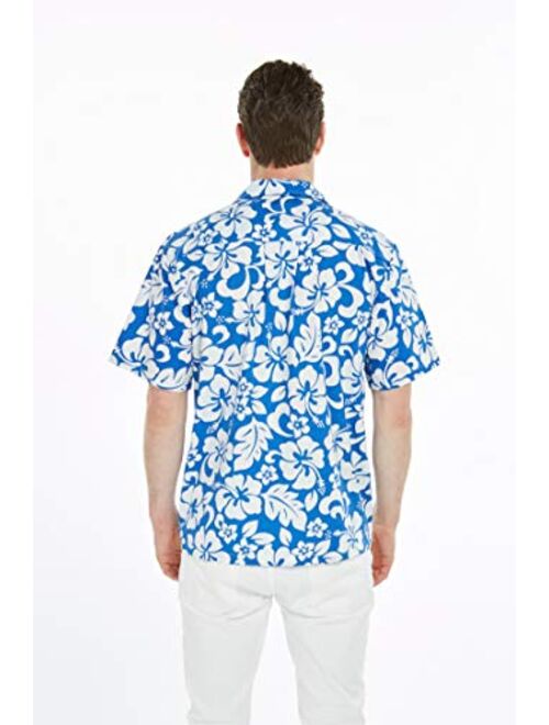 Hawaii Hangover Hawaiian Shirt Aloha Shirt in Classic Hibiscus Red