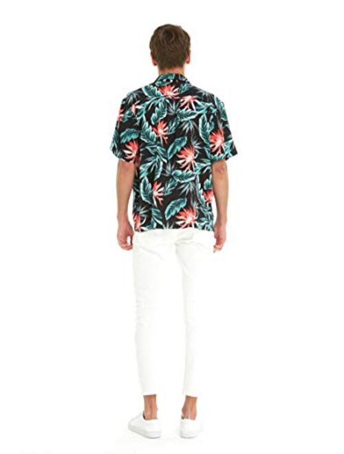 Hawaii Hangover Men's Hawaiian Shirt Aloha Shirt Midnight Bloom