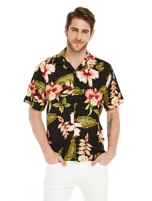 Hawaii Hangover Matchable Family Hawaiian Luau Men Women Girl Boy Clothes in Black Rafelsia