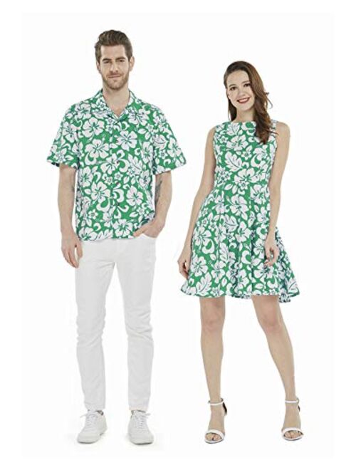 Hawaii Hangover Couple Matching Hawaiian Luau Cruise Outfit Shirt Vintage Dress Classic White