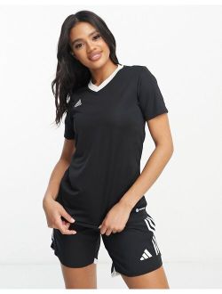 performance adidas Football top in black