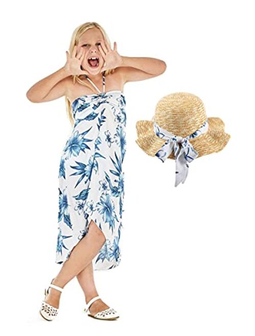 Hawaii Hangover Girl Hawaiian Halter Dress in Day Dream Bloom