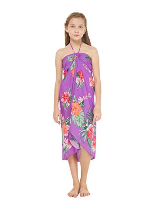 Hawaii Hangover Girl Hawaiian Halter Dress in Pretty Tropical Hot Pink