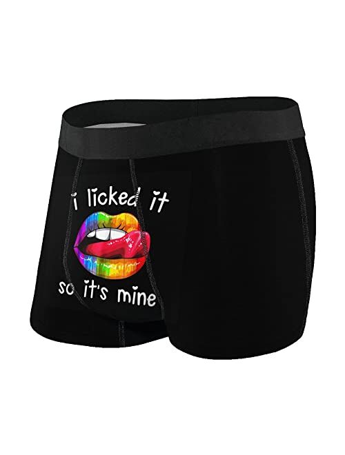 MOCSONE Men's funny boxers Briefs sexy mens underwear