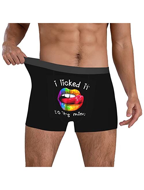 MOCSONE Men's funny boxers Briefs sexy mens underwear