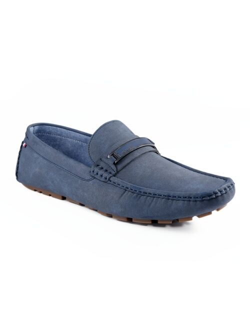 TOMMY HILFIGER Men's Ayele Moc Toe Driving Loafers