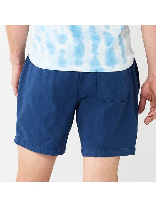 Men's Sonoma Goods For Life 7" Everyday Textured Twill Pull-On Shorts