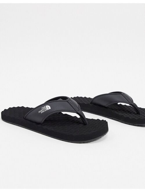 The North Face Base Camp flip flops in black