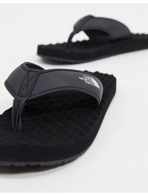 The North Face Base Camp flip flops in black