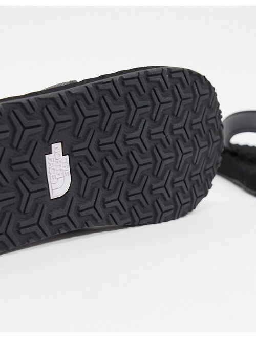 The North Face Base Camp flip flops in black