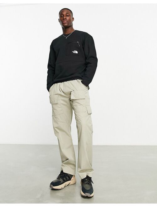 The North Face Tech crew neck sweat in black