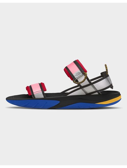 The North Face Skeena Sport sandals in red and black