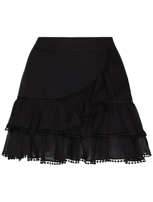 Charo Ruiz Ibiza ruffled mini skirt