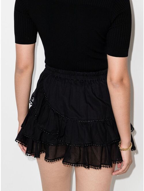 Charo Ruiz Ibiza ruffled mini skirt