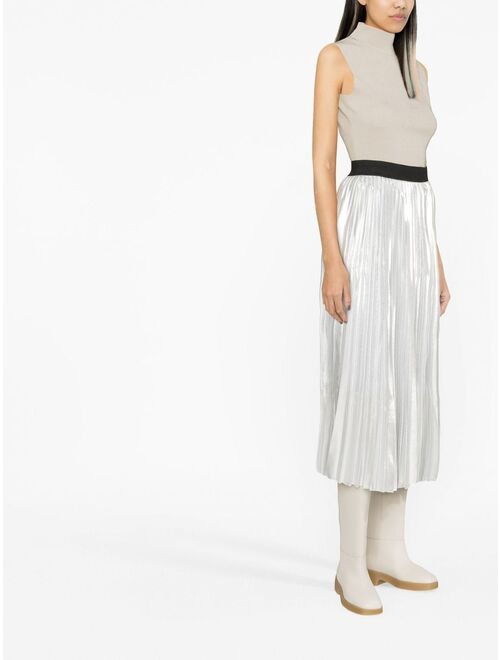 Maje Jonaely pleated skirt